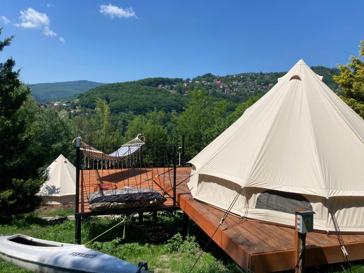 Glampspace - Szlak Beskidzki Hotel Miedzybrodzie Bialskie Luaran gambar