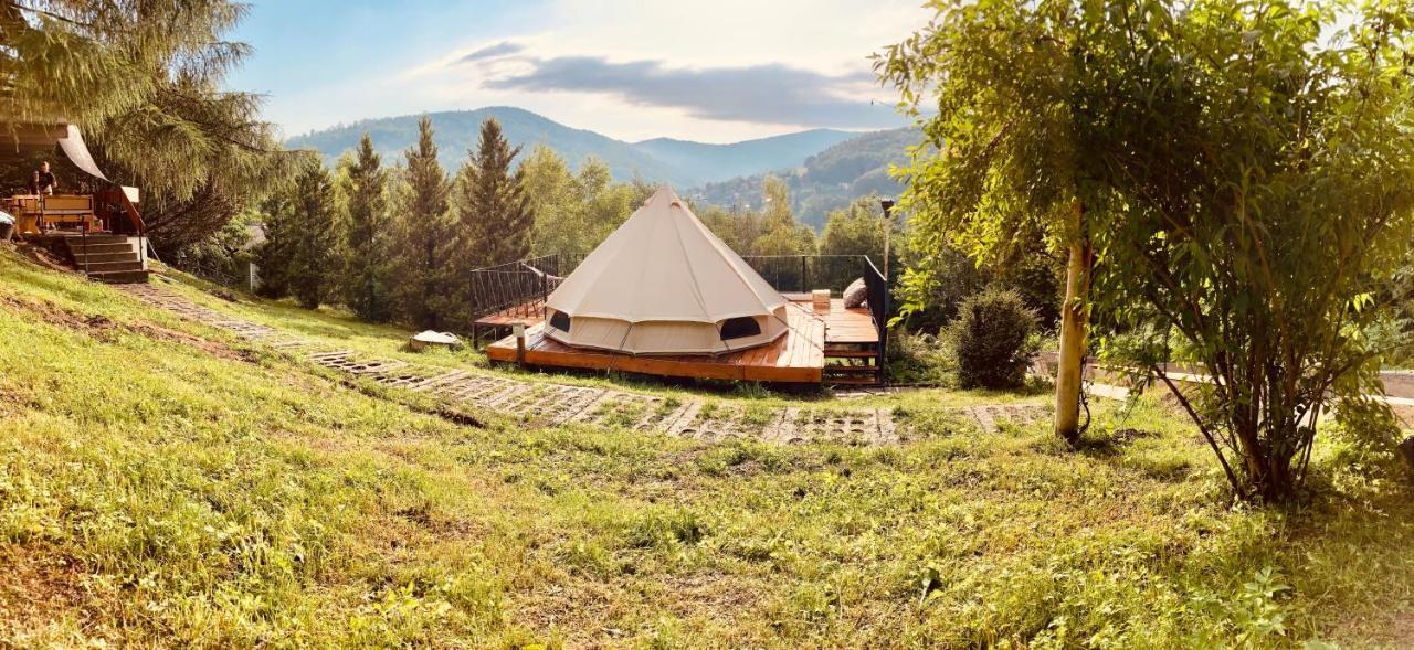 Glampspace - Szlak Beskidzki Hotel Miedzybrodzie Bialskie Luaran gambar