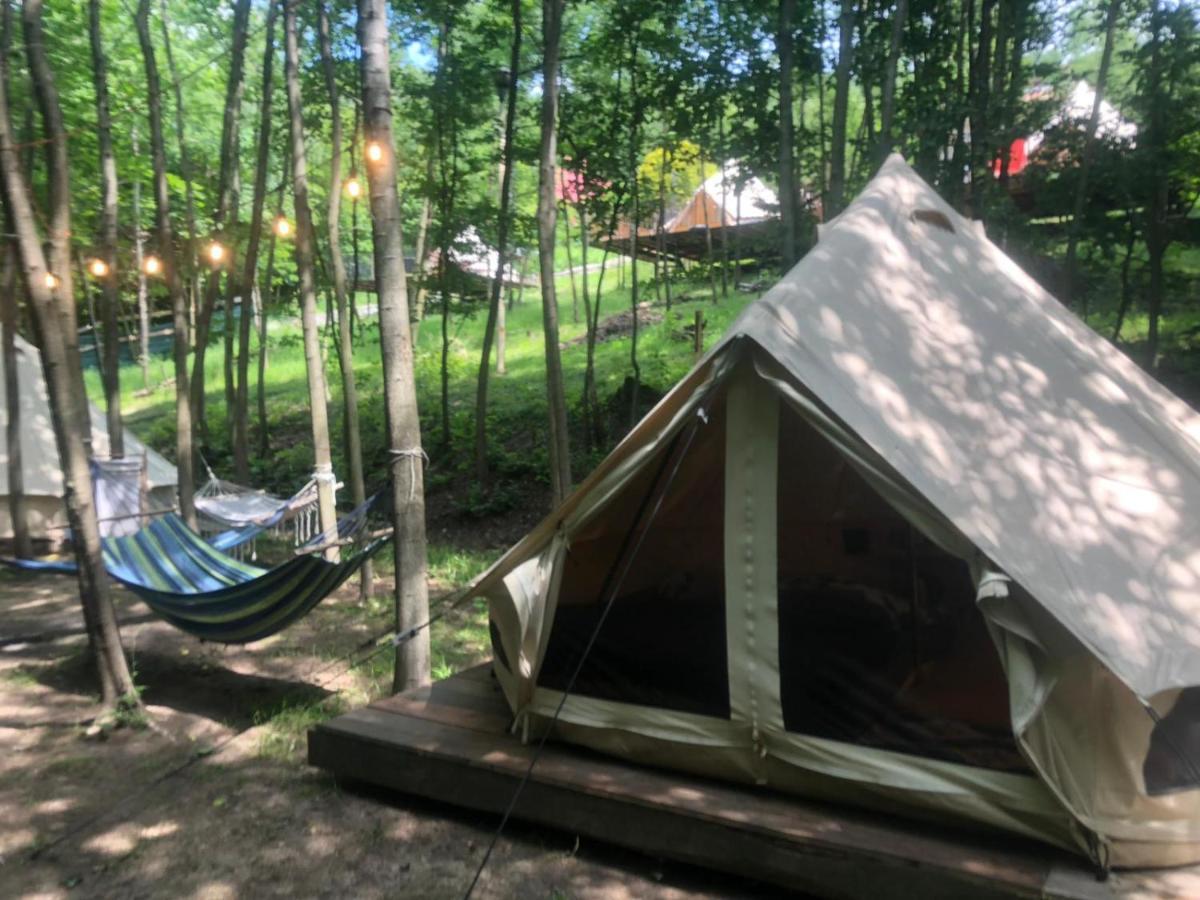 Glampspace - Szlak Beskidzki Hotel Miedzybrodzie Bialskie Luaran gambar