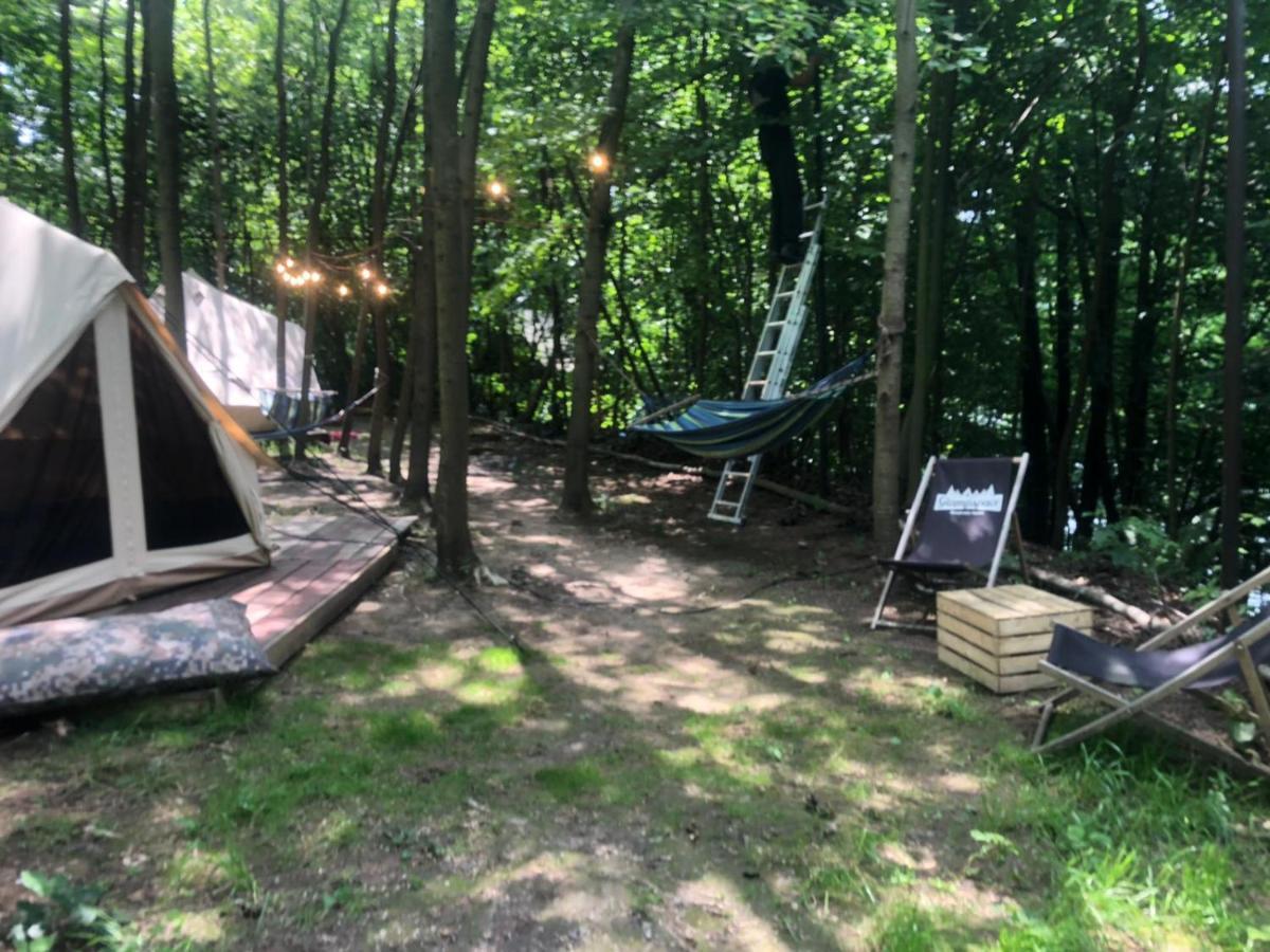 Glampspace - Szlak Beskidzki Hotel Miedzybrodzie Bialskie Luaran gambar