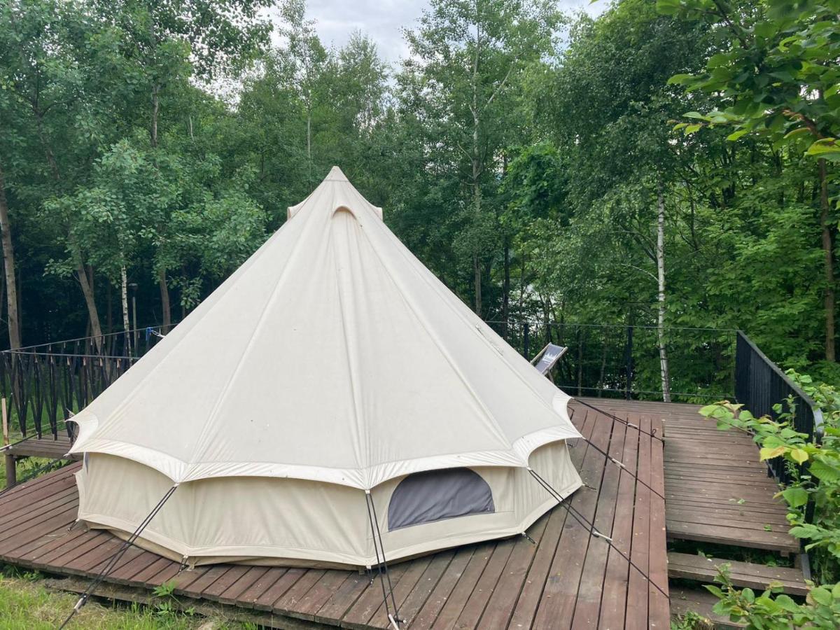 Glampspace - Szlak Beskidzki Hotel Miedzybrodzie Bialskie Luaran gambar